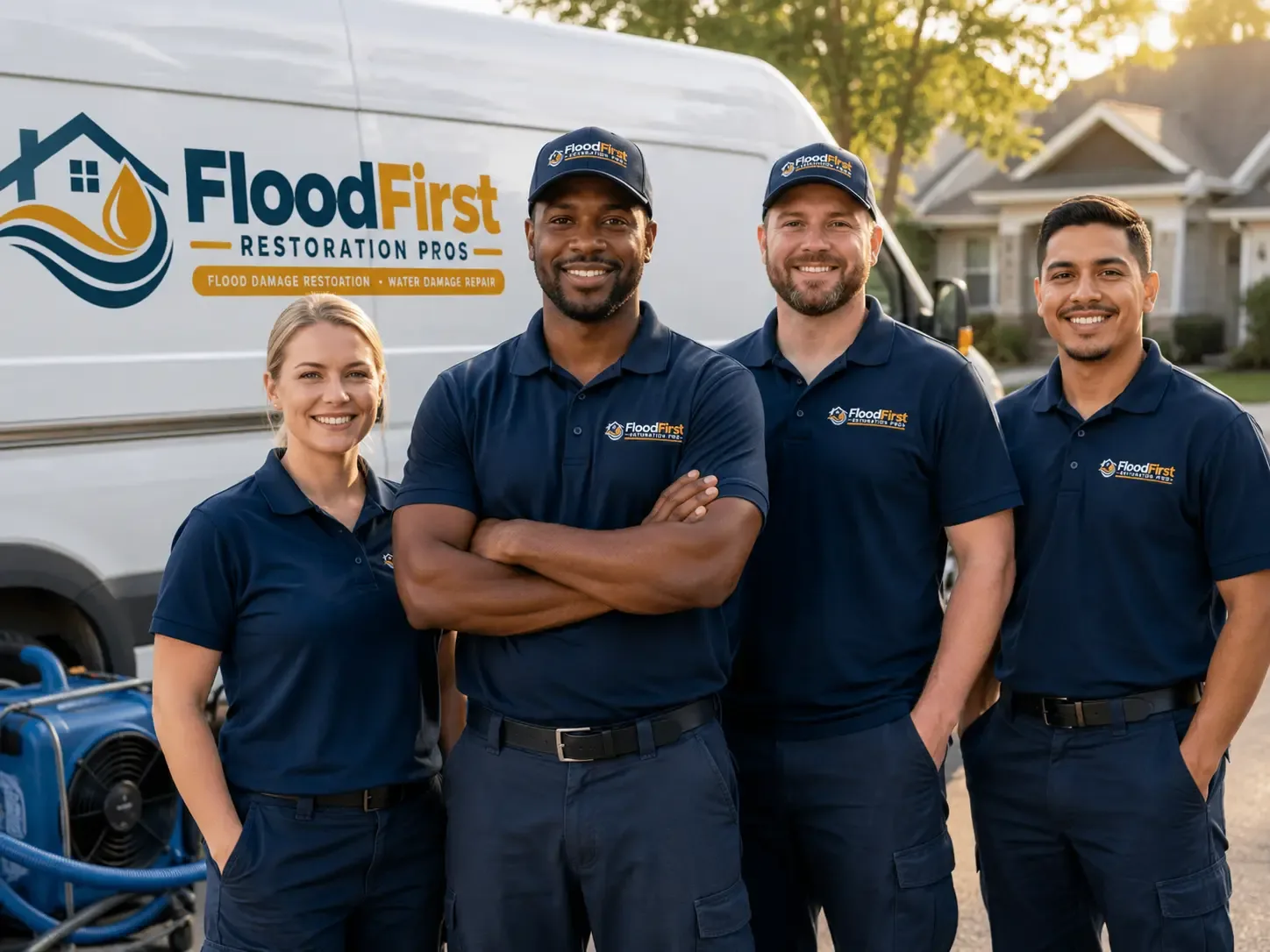 Flood Damage Restoration company in Caspian, MI