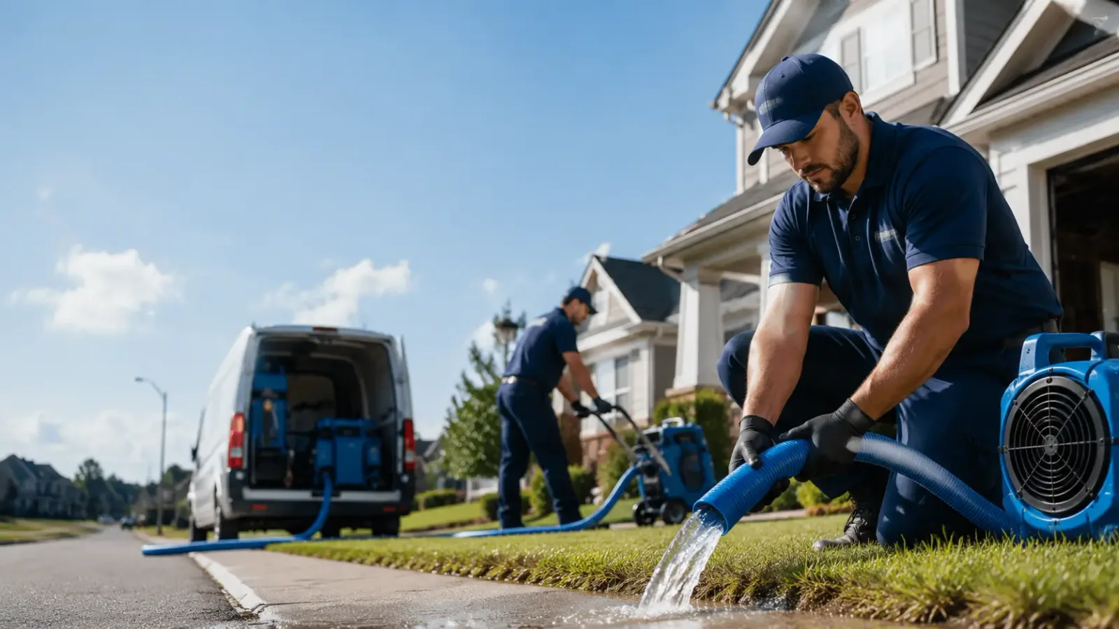 Flood Damage Restoration in Caspian, MI